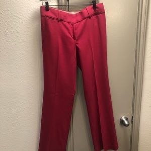 Loft Red Marisa Pants sz6